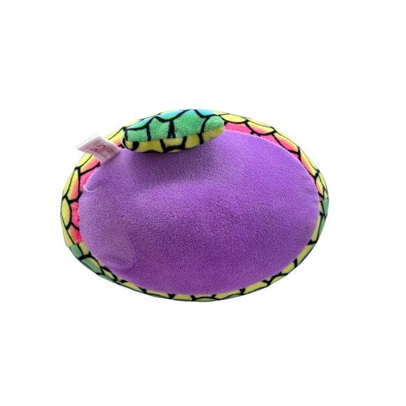 Ty Squish-A-Boos Owen the Rainbow Tie Dye Owl Plush Stuffed Animal - Picture 6 of 6